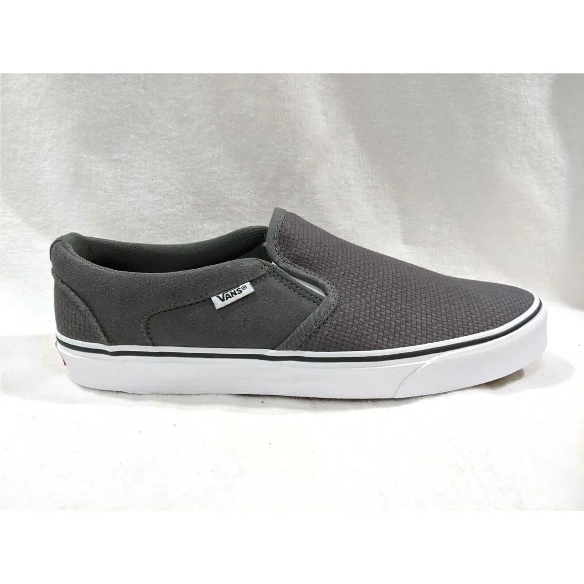 Vans shoes - Vans Asher - Asher - VN000SEQSYU - Pewter/White 5