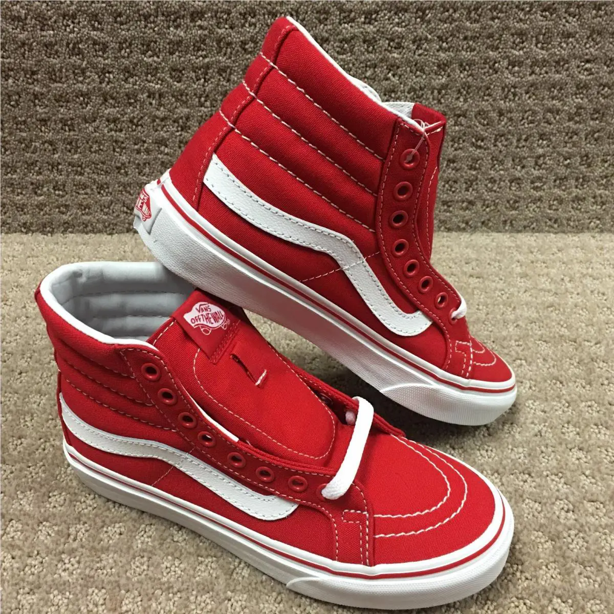 Vans shoes - Red/White 4