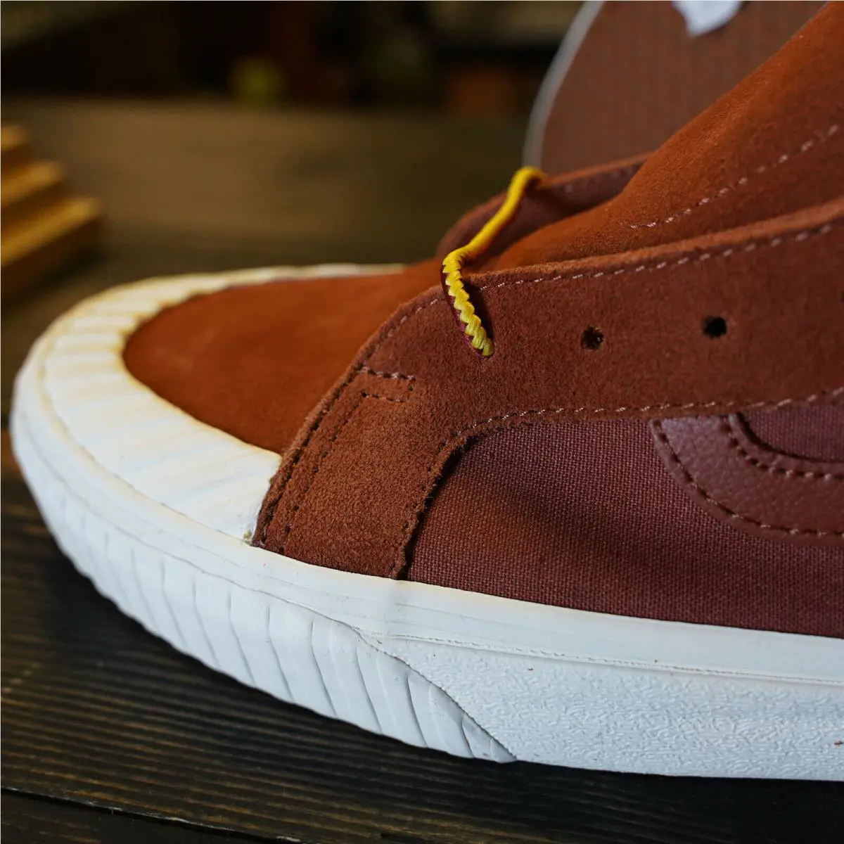 Vans shoes - VANS Sk8-Hi - Brown 1