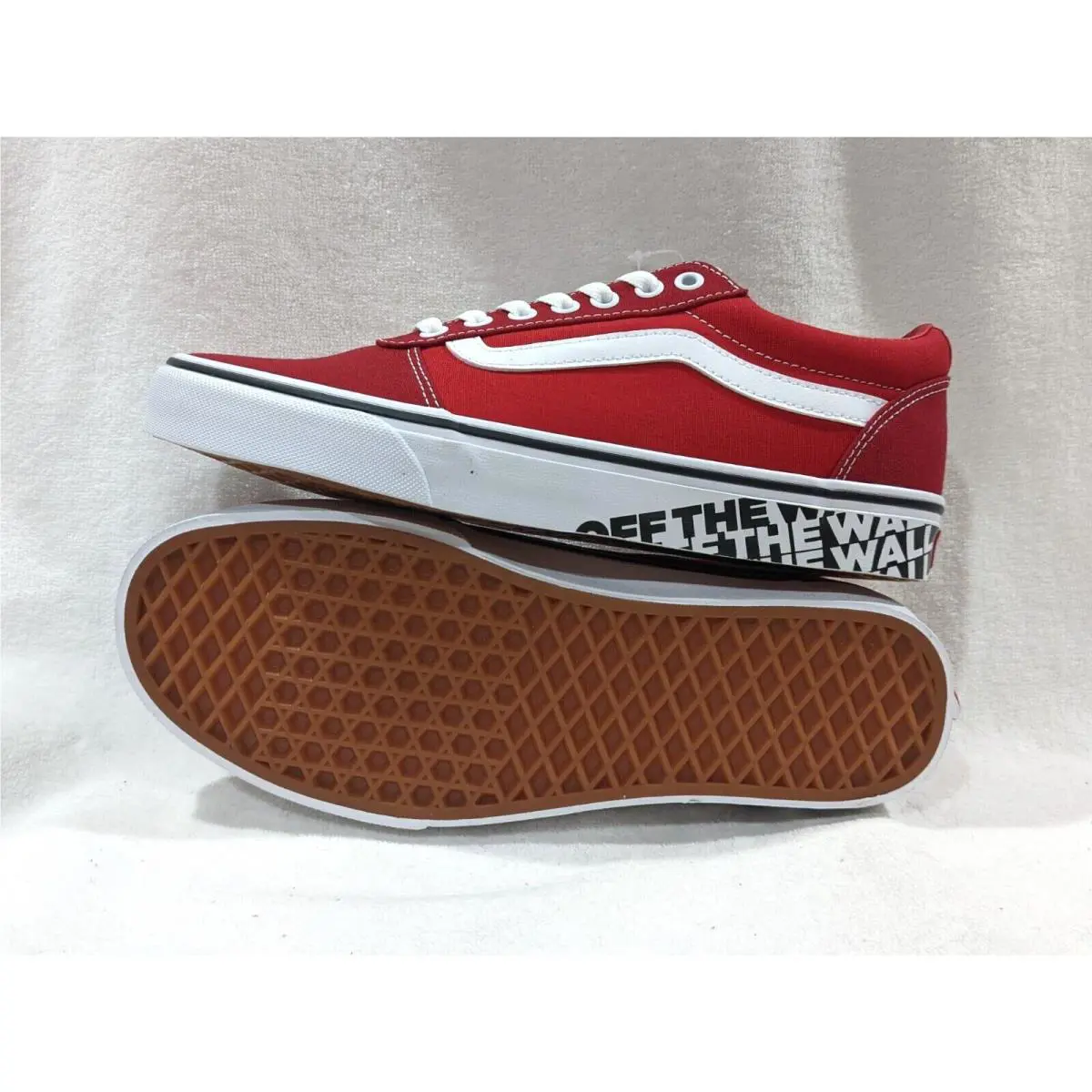 Vans shoes - VANS Ward OTW Sidewall - Ward OTW Sidewall - VN0A36EM0V6 - Red/White 0