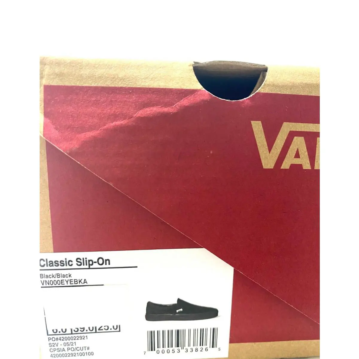 Vans shoes - VN000EYEBKA - VN000EYEBKA - Black 9