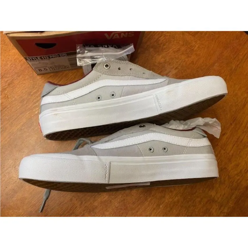 Vans shoes - VANS Style 112 Pro - Style Pro - VN0A347XQ2G - Drizzle / Micro Chip / Light Gray 6