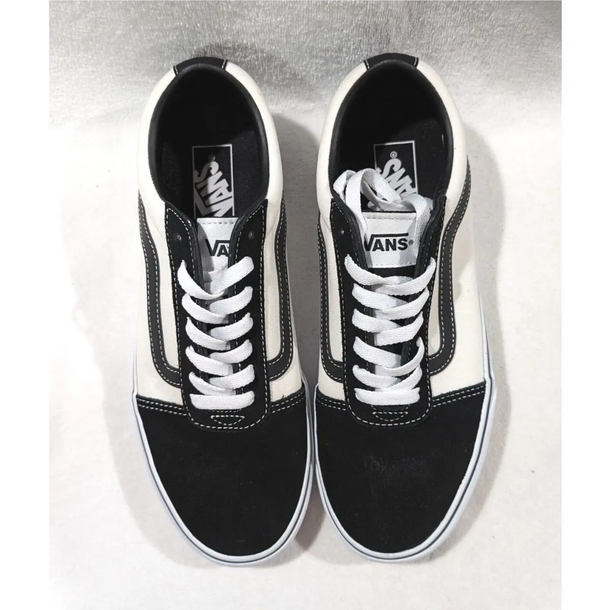 Vans shoes - VANS Ward - Ward - VN0A36EMKIG - Marshmallow/Black 1