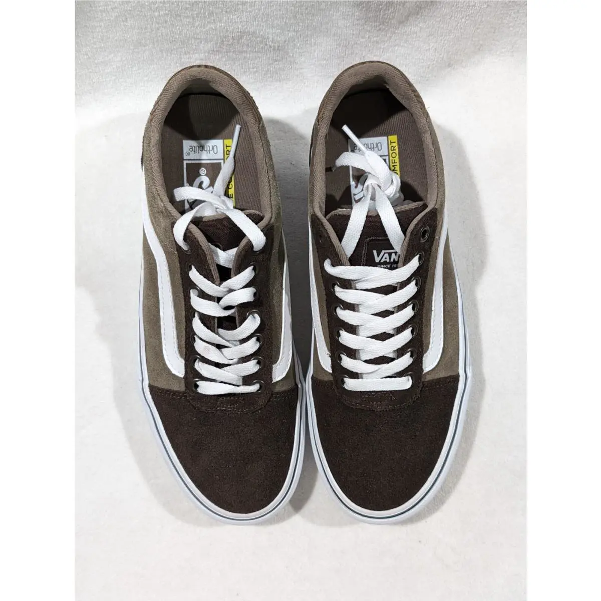 Vans shoes - Vans Ward Deluxe - Ward Deluxe - VN0A3TG1NWH - Brown/White 0