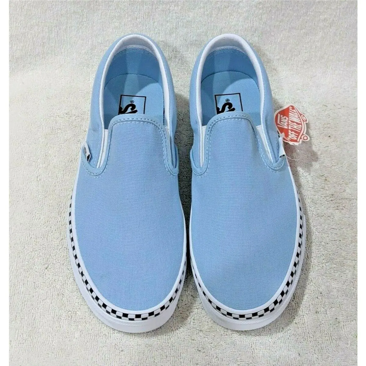 Vans shoes - VANS Classic Slip-On - Classic - VN0A38F7VLS - Cool Blue 1