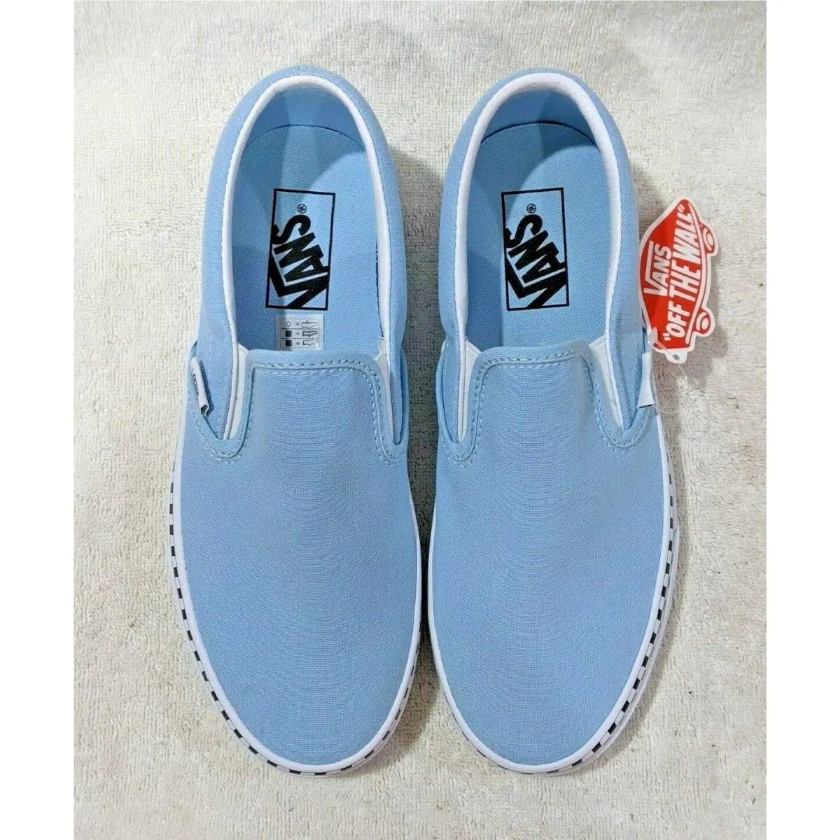 Vans shoes - VANS Classic Slip-On - Classic - VN0A38F7VLS - Cool Blue 7
