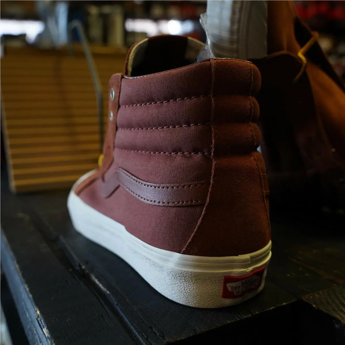 Vans shoes - VANS Sk8-Hi - Brown 2
