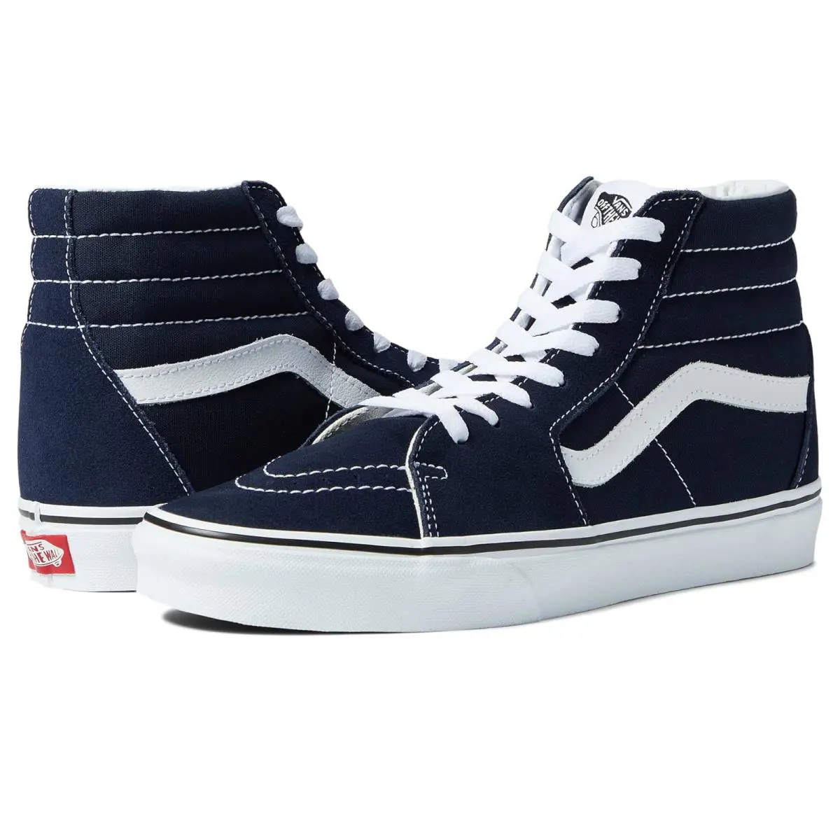 Unisex Sneakers Athletic Shoes Vans SK8-Hi Parisian Night/True White