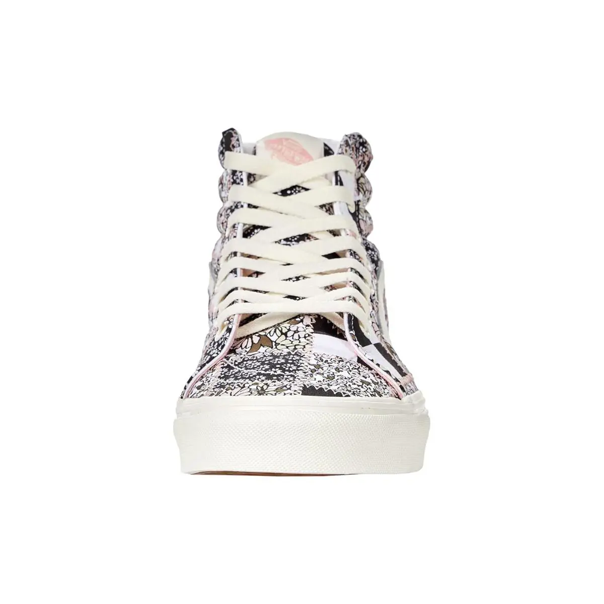 Vans shoes - (Floral Checkerboard) Black/True White 22