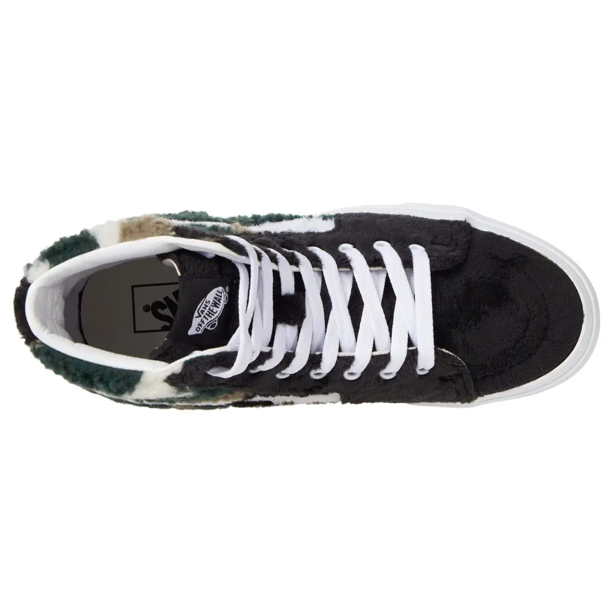 Vans shoes - (Floral Checkerboard) Black/True White 30