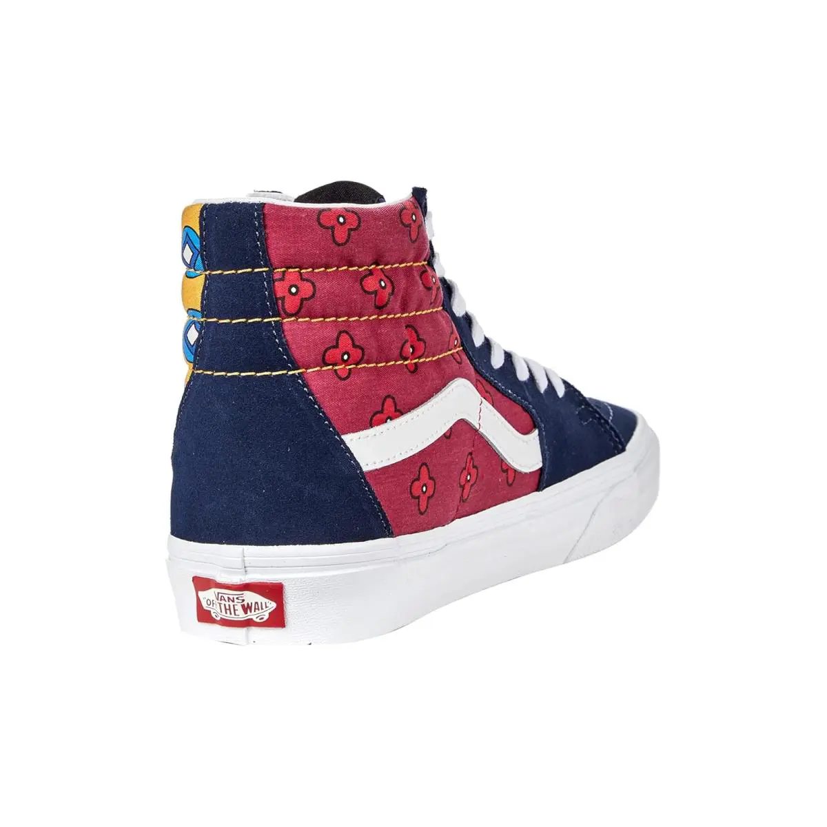 Vans shoes - (Floral Checkerboard) Black/True White 45