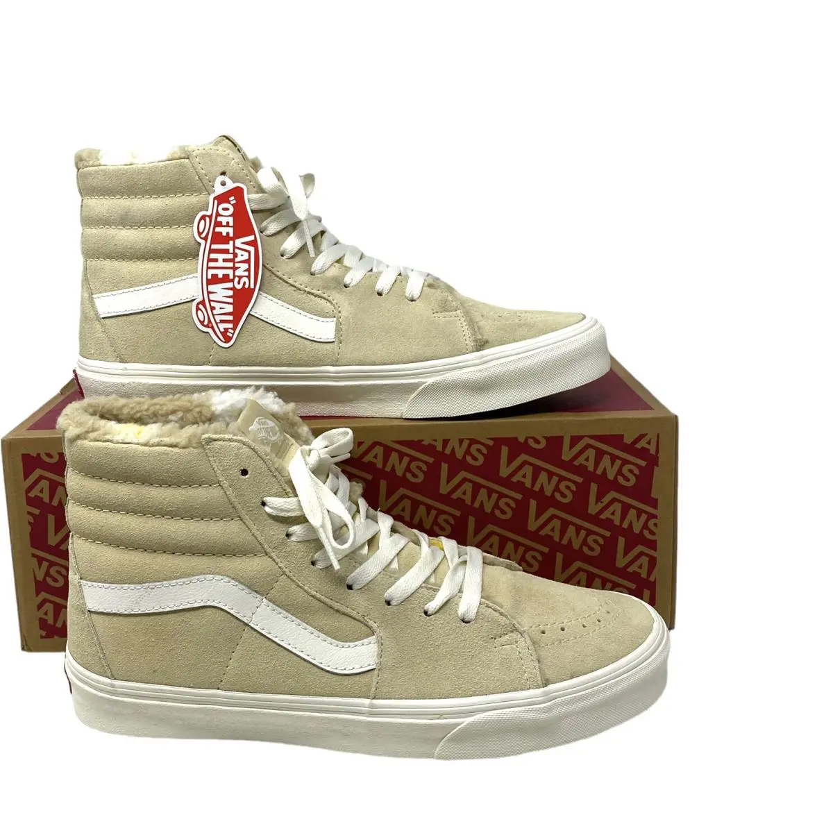 Vans shoes - VANS Sk8-Hi - VN0A7Q5NBVV - Beige 0