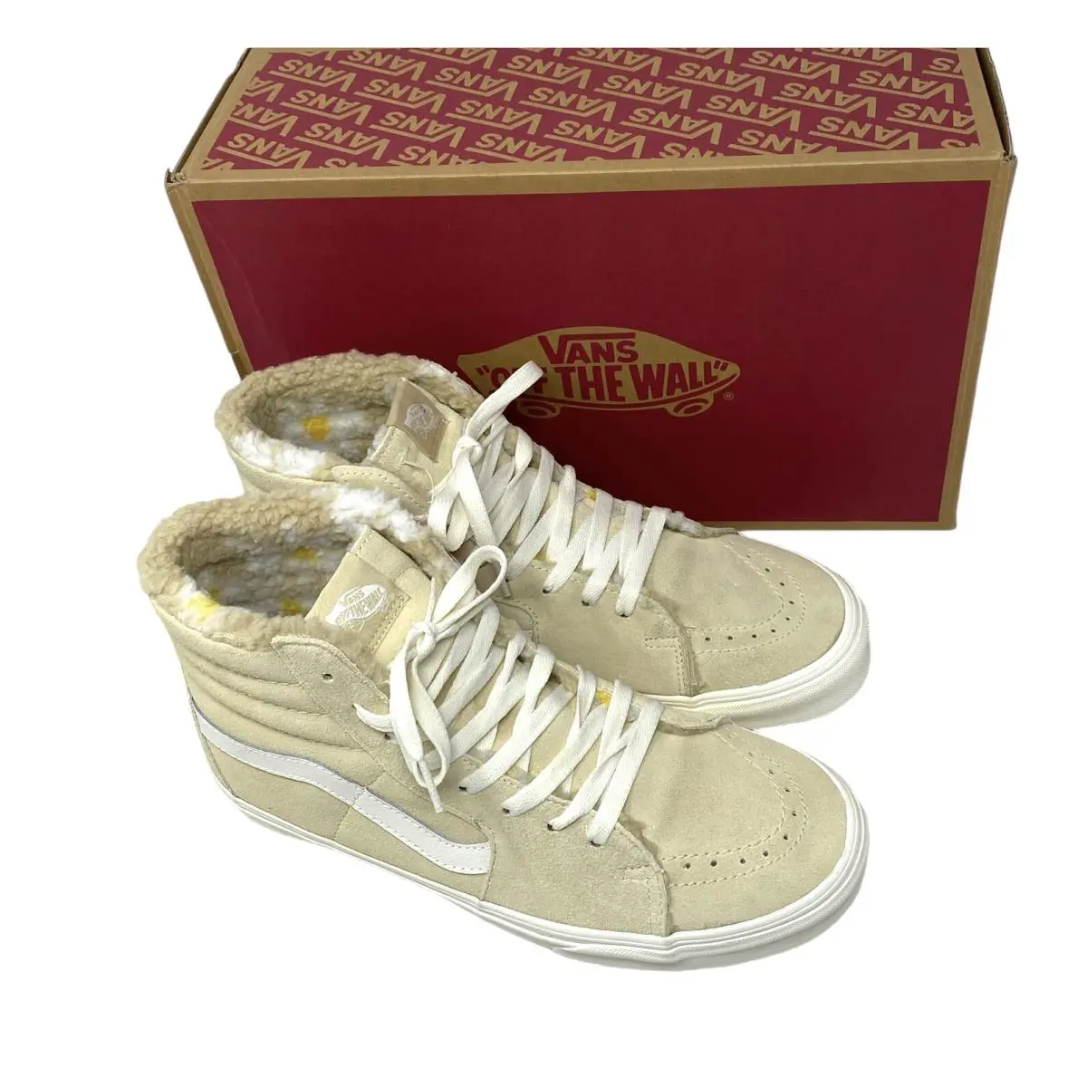 Vans shoes - VANS Sk8-Hi - VN0A7Q5NBVV - Beige 3