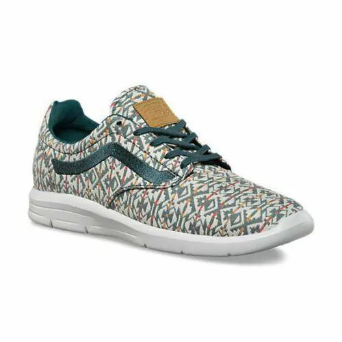 Vans Iso 1.5 Blanket Weave Atlantic Deep White Ultracush Mens Casual Trainers