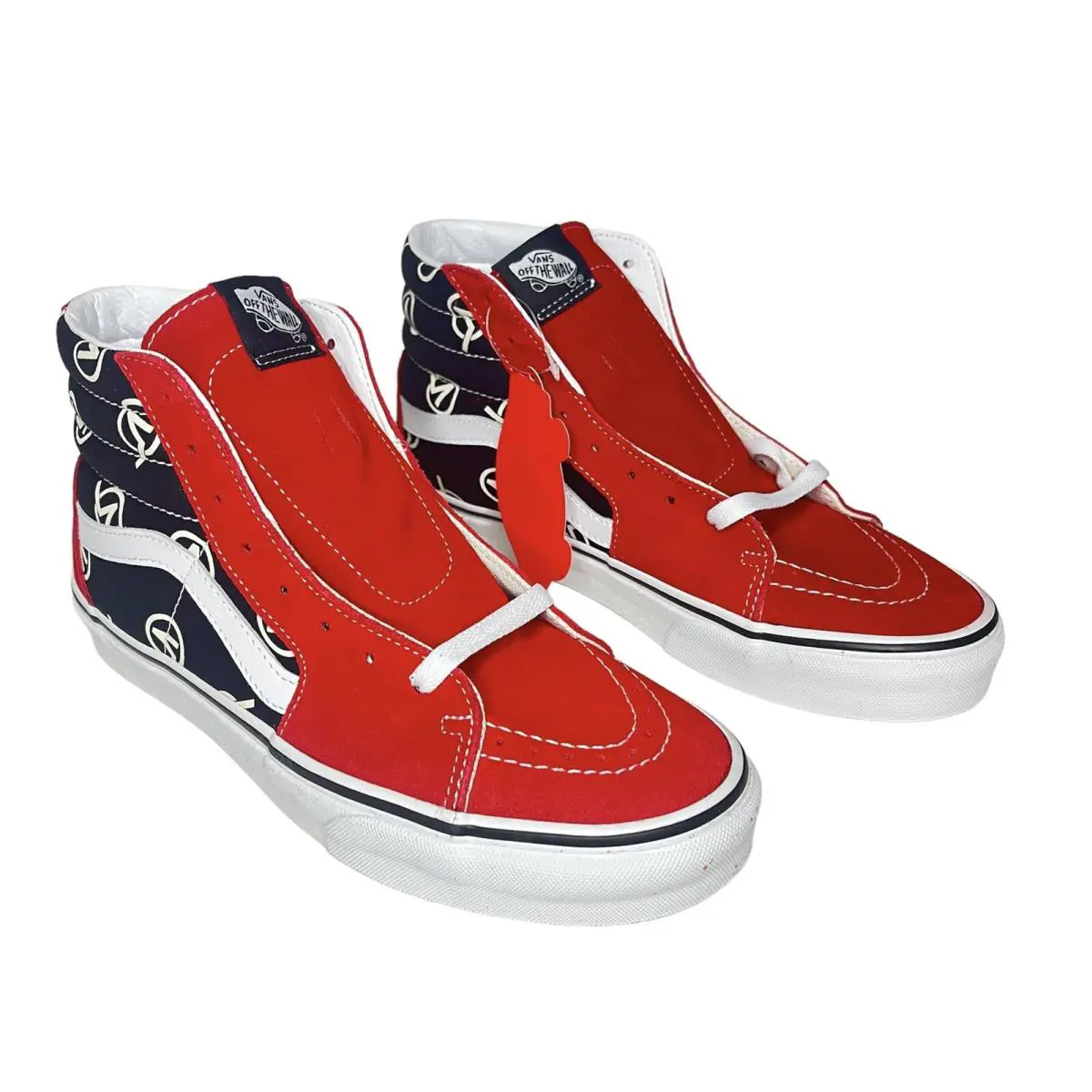Vans shoes - VANS Sk8-Hi - VN0A4BV617B - Red 0