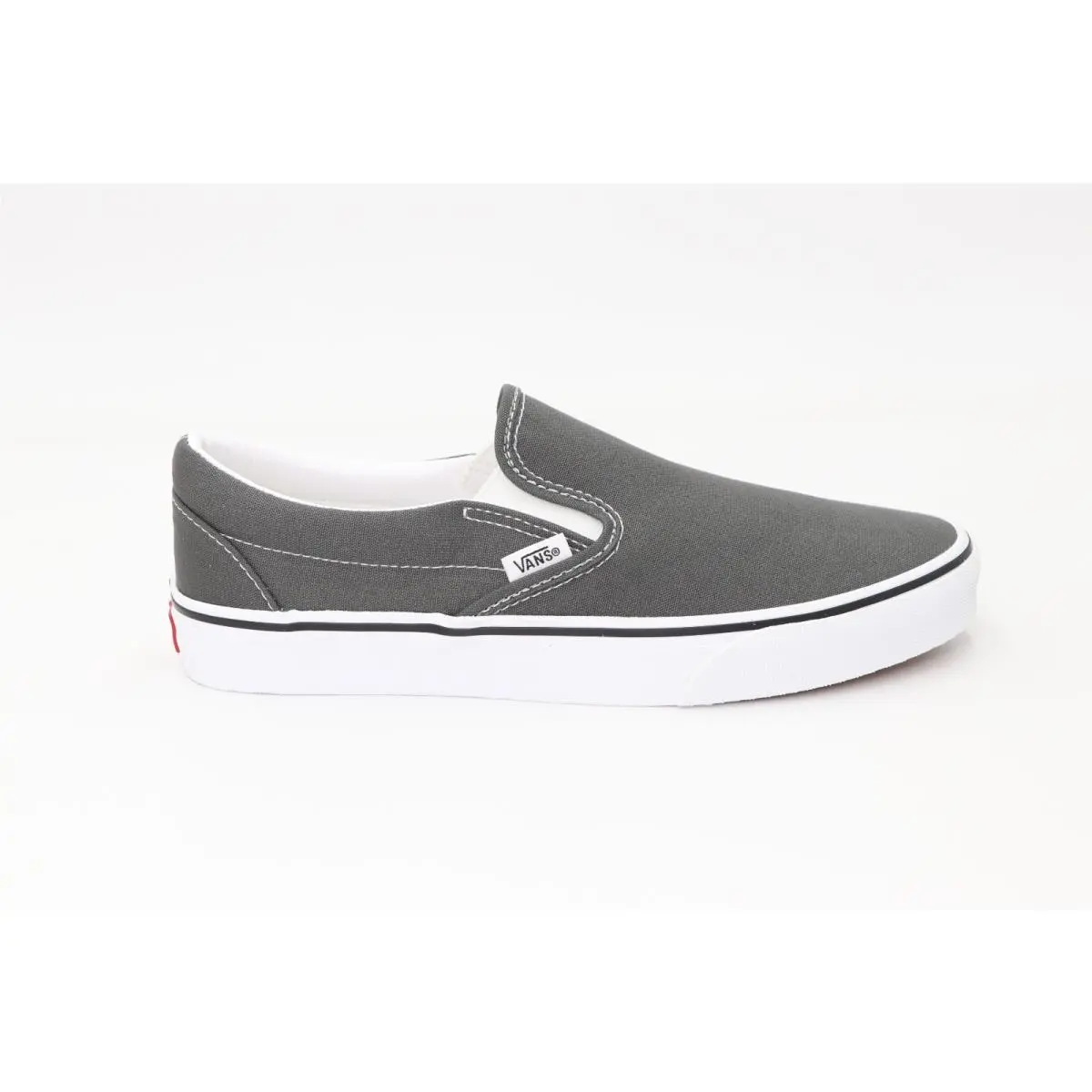 Slipon Classic Sneakers Unisex Canvas Shoes All Colors Men`s/women`s Charcoal by Vans