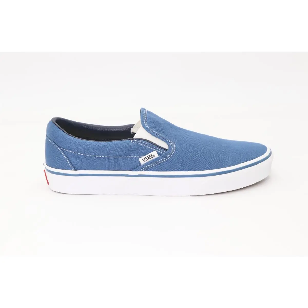 Slipon Classic Sneakers Unisex Canvas Shoes All Colors Men`s/women`s Navy by Vans