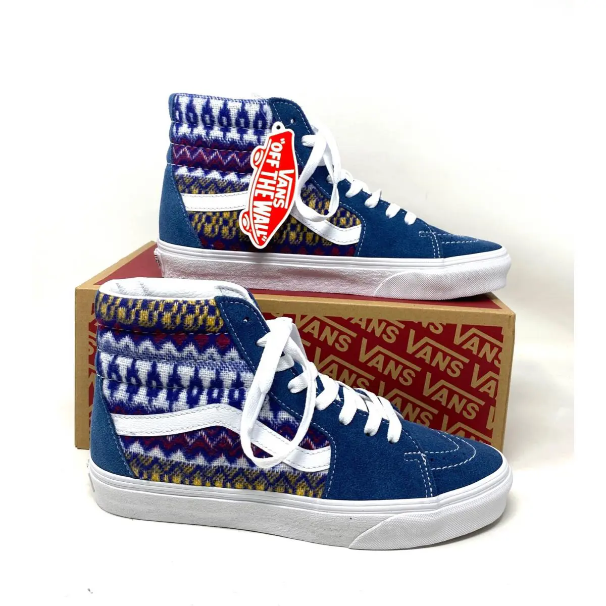 Vans shoes - VANS Sk8-Hi - VN0A7Q5NBER - Blue 6