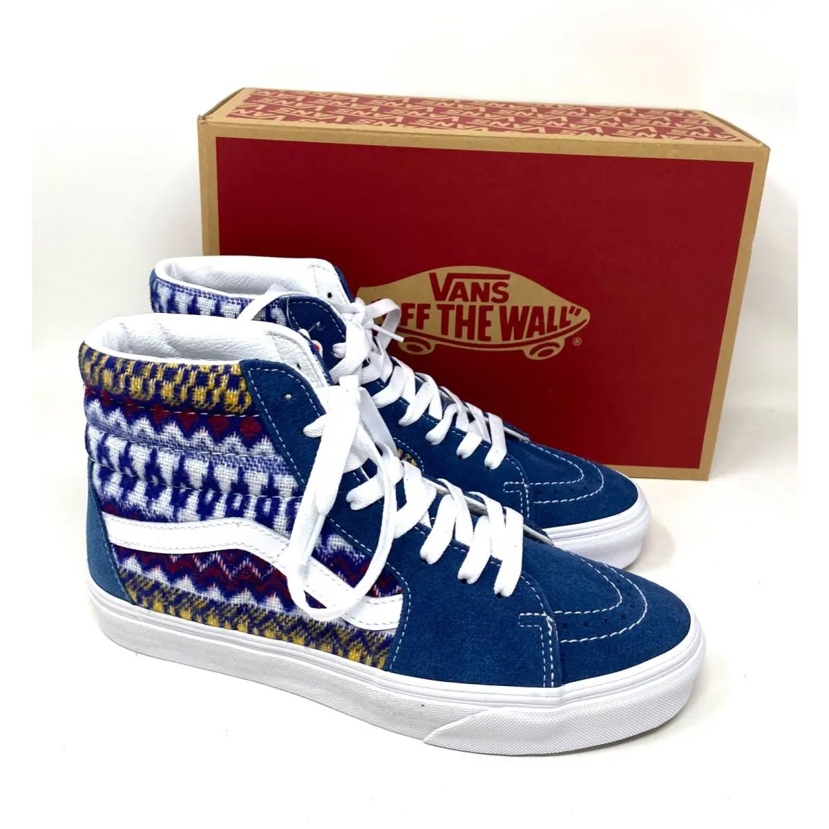 Vans shoes - VANS Sk8-Hi - VN0A7Q5NBER - Blue 5