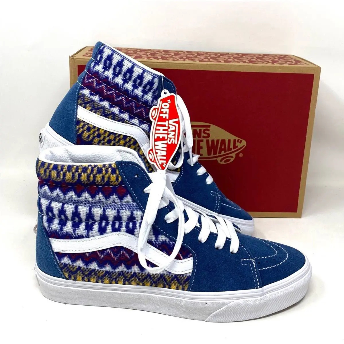 Vans shoes - VANS Sk8-Hi - VN0A7Q5NBER - Blue 9