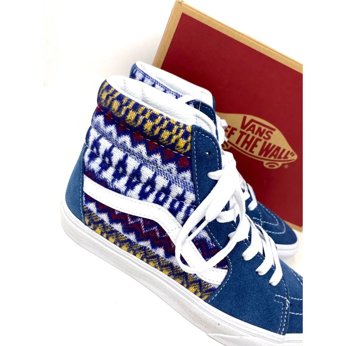 Vans shoes - VANS Sk8-Hi - VN0A7Q5NBER - Blue 14