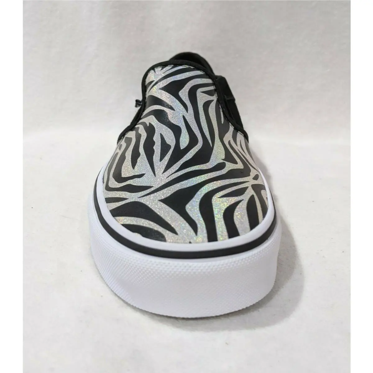Vans shoes - VANS Asher - Asher - VN0A45JM54G - Metallic Zebra Black/White 2
