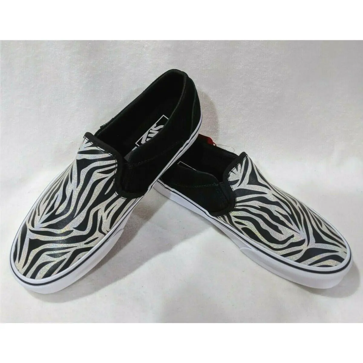 Vans shoes - VANS Asher - Asher - VN0A45JM54G - Metallic Zebra Black/White 6