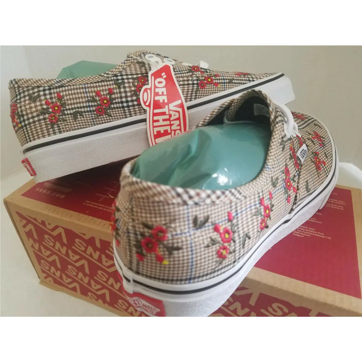 Vans shoes - VANS Off The Wall - Off The Wall - Glen Plaid Floral 3