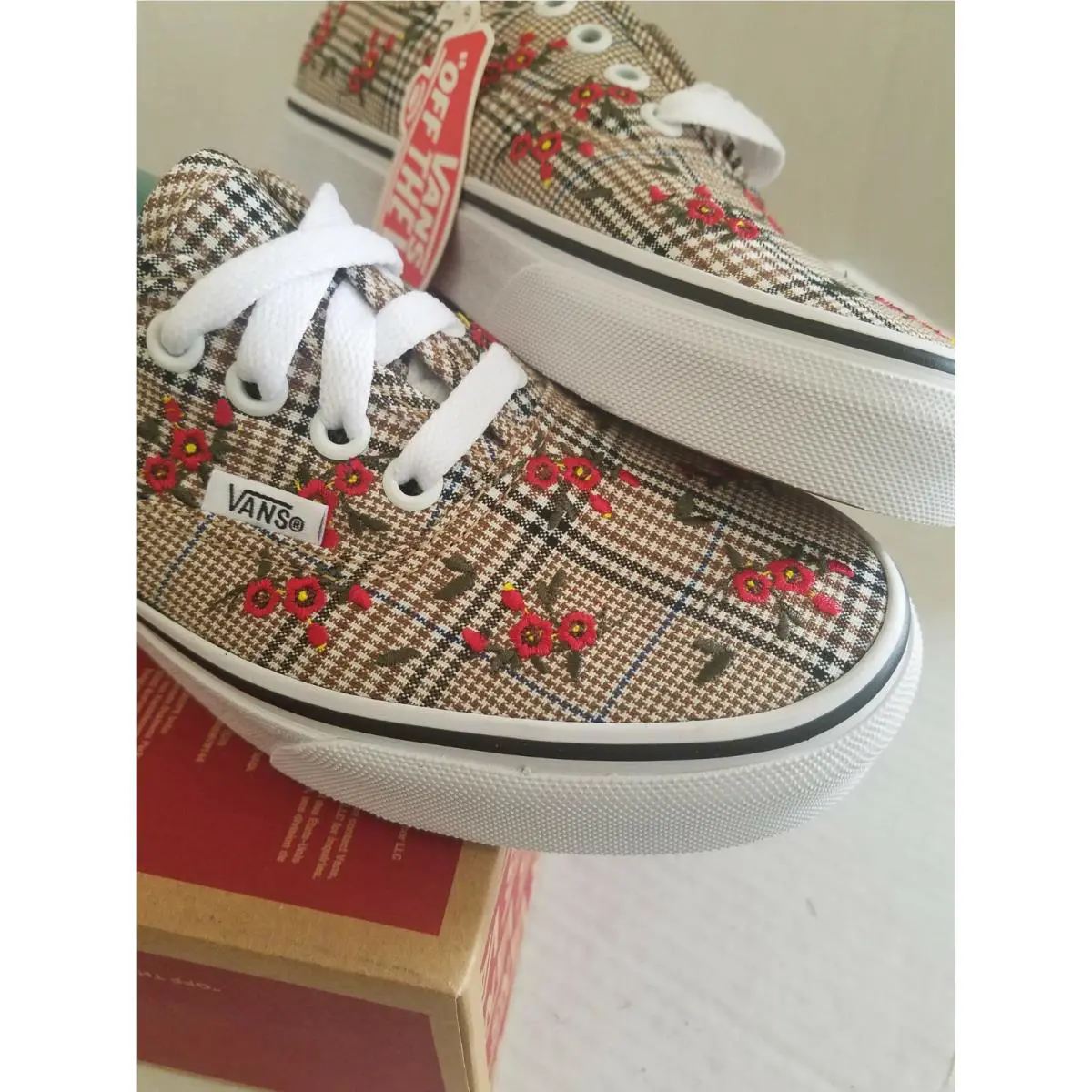 Vans shoes - VANS Off The Wall - Off The Wall - Glen Plaid Floral 4