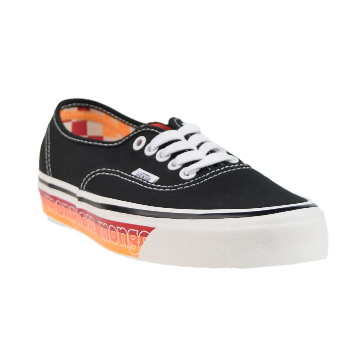 Vans shoes - vn0a4bvy-blk - vn0a4bvy-blk - Black-Orange 6