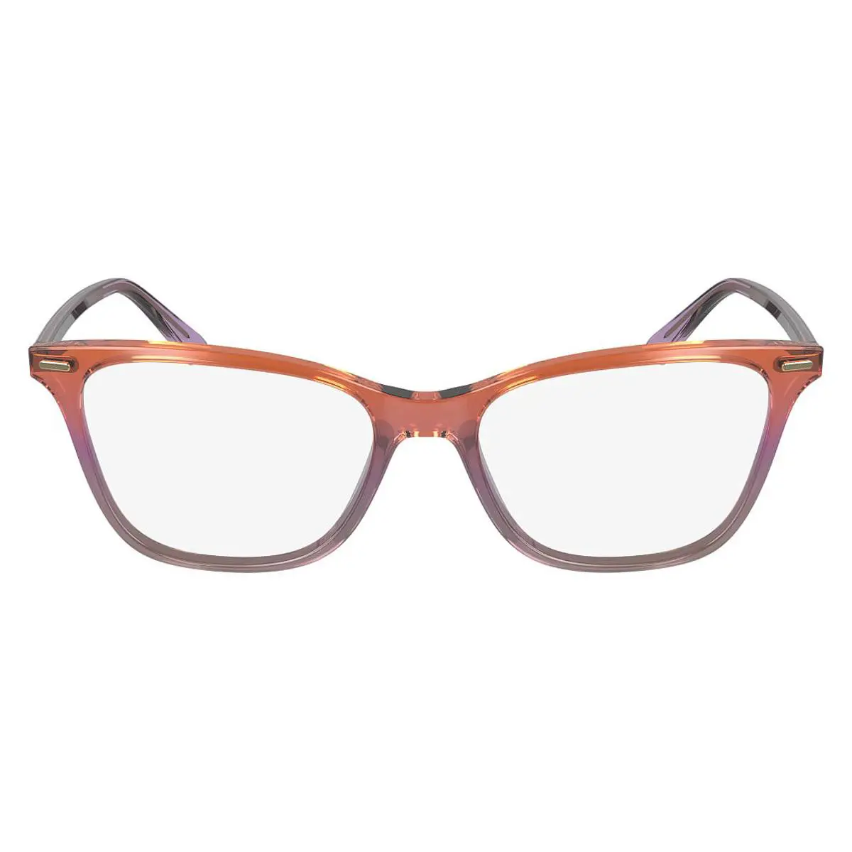 Calvin Klein Cko Eyeglasses Transparent Orange/pink/nude 53mm