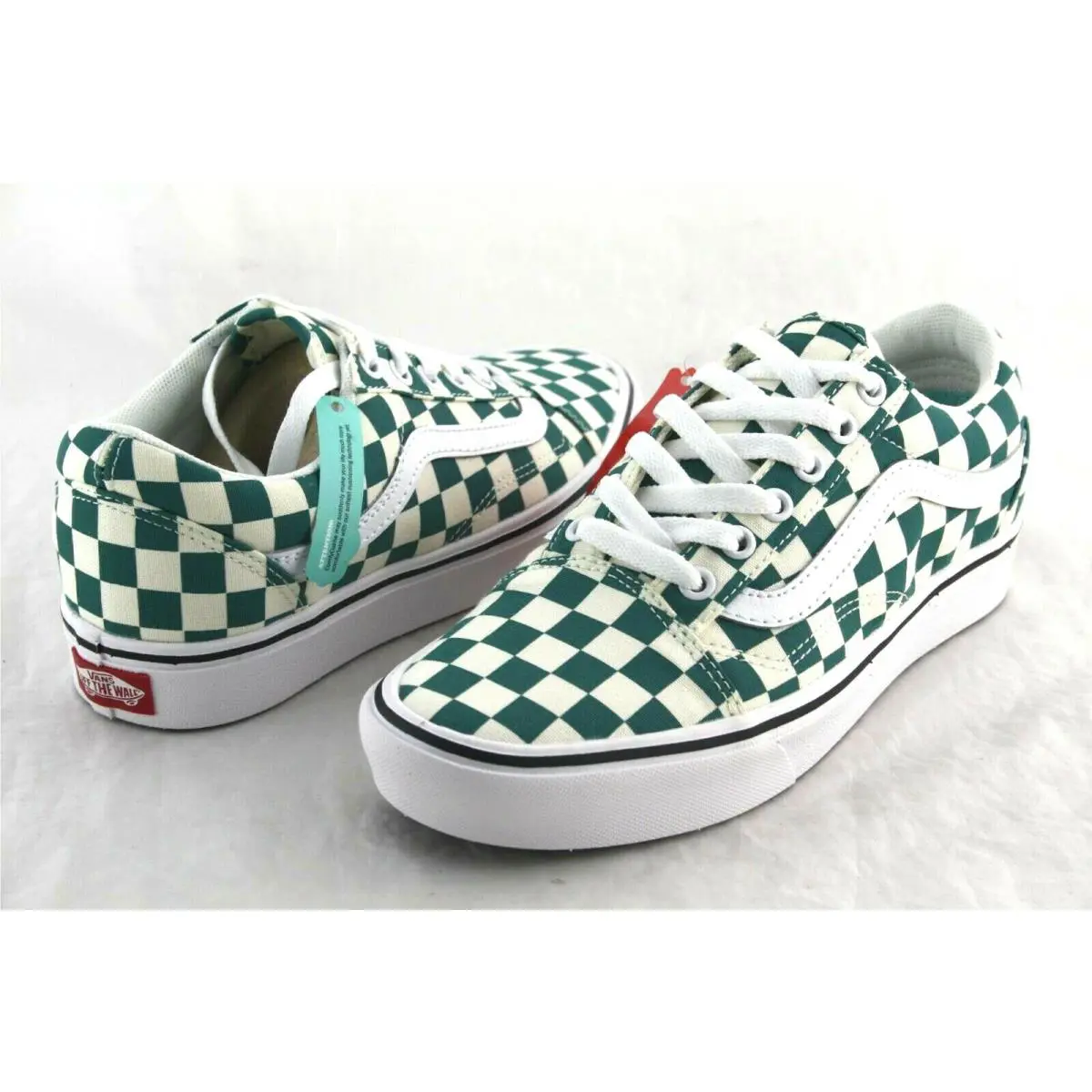 Vans shoes - ComfyCush Checker Old Skool Quetzal - VN0A3WMAVNS1 - Quetzal & True White 3