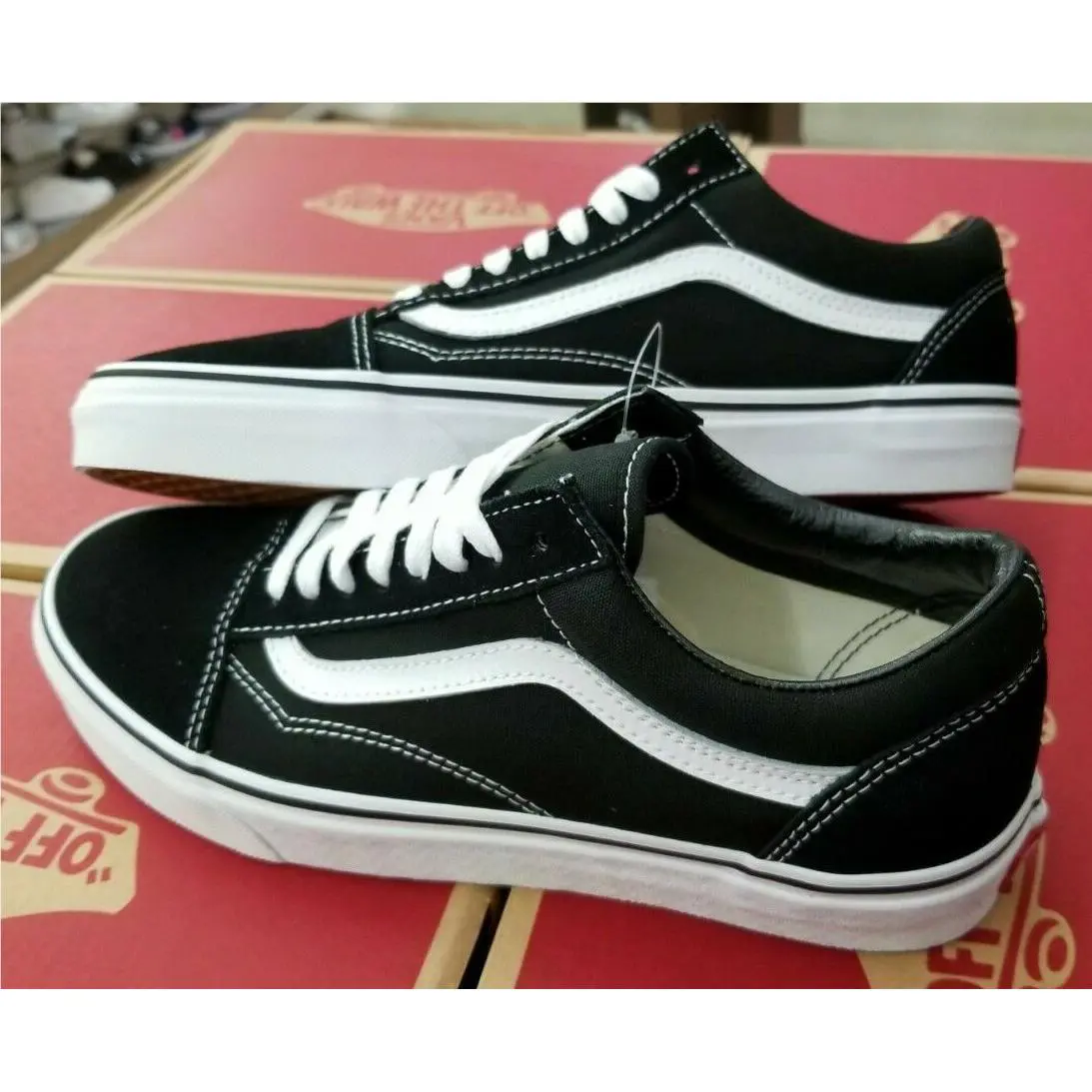 Vans shoes - VANS Old Skool - Old Skool - VN000D3HY28 - Black 6