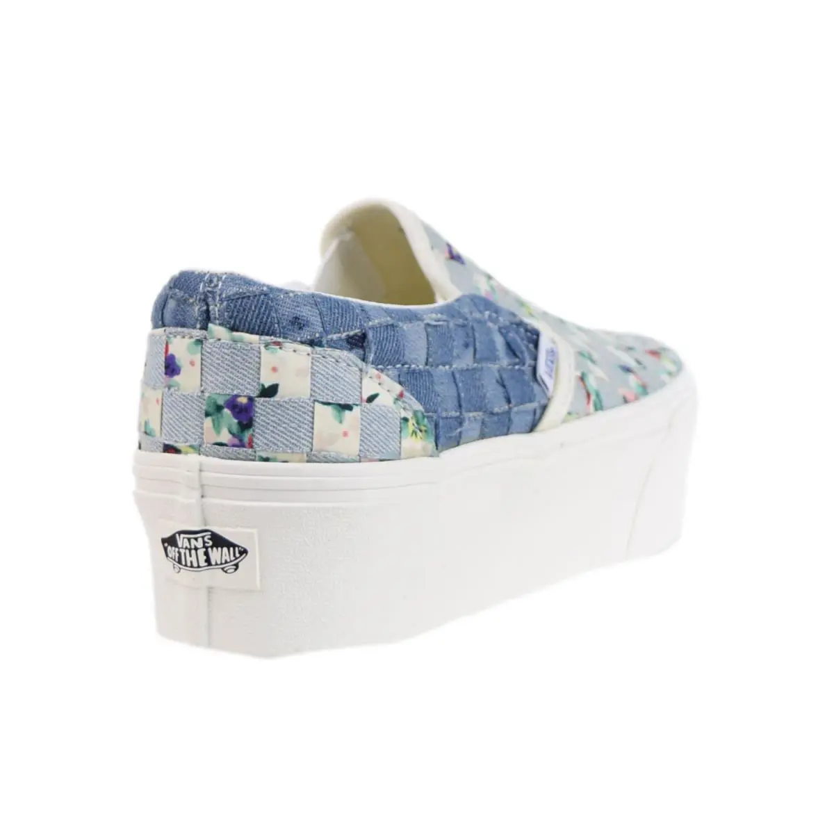 Vans shoes - vn0a7q5r-b12 - vn0a7q5r-b12 - Denim-Floral 1