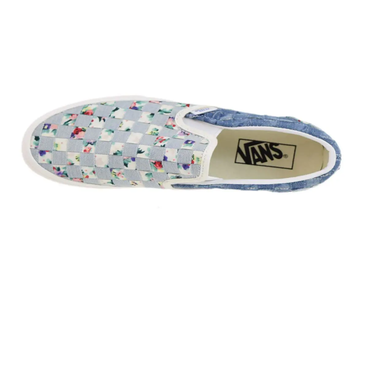 Vans shoes - vn0a7q5r-b12 - vn0a7q5r-b12 - Denim-Floral 3