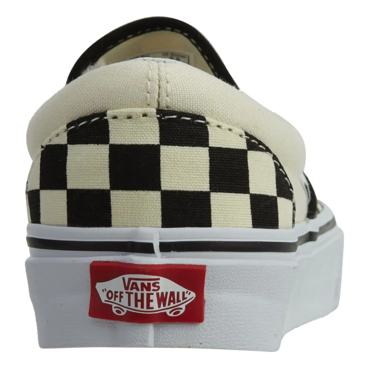 Vans shoes  - Black/White-Checkerboard-White 1
