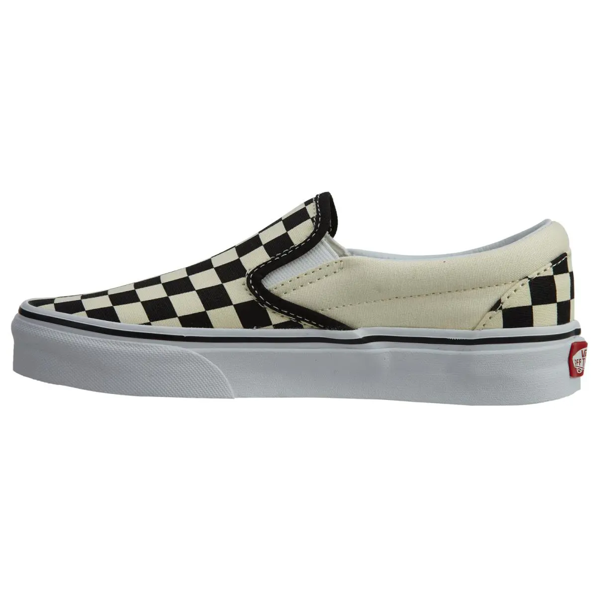 Vans shoes  - Black/White-Checkerboard-White 2