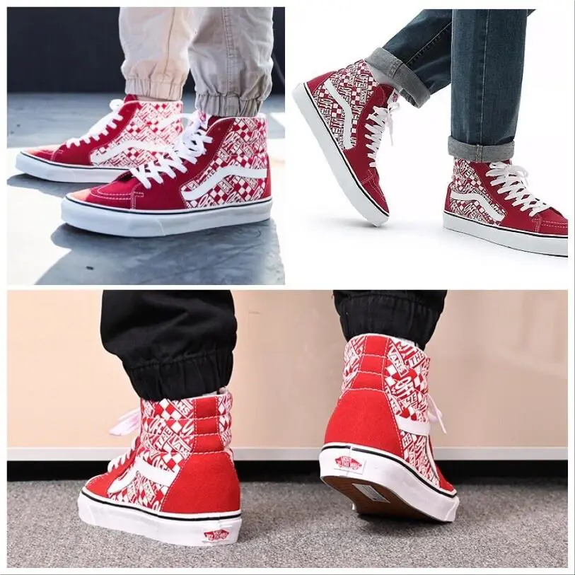 Vans shoes - VANS Off The Wall - Off The Wall - VN0A32QG3VB - Red 6
