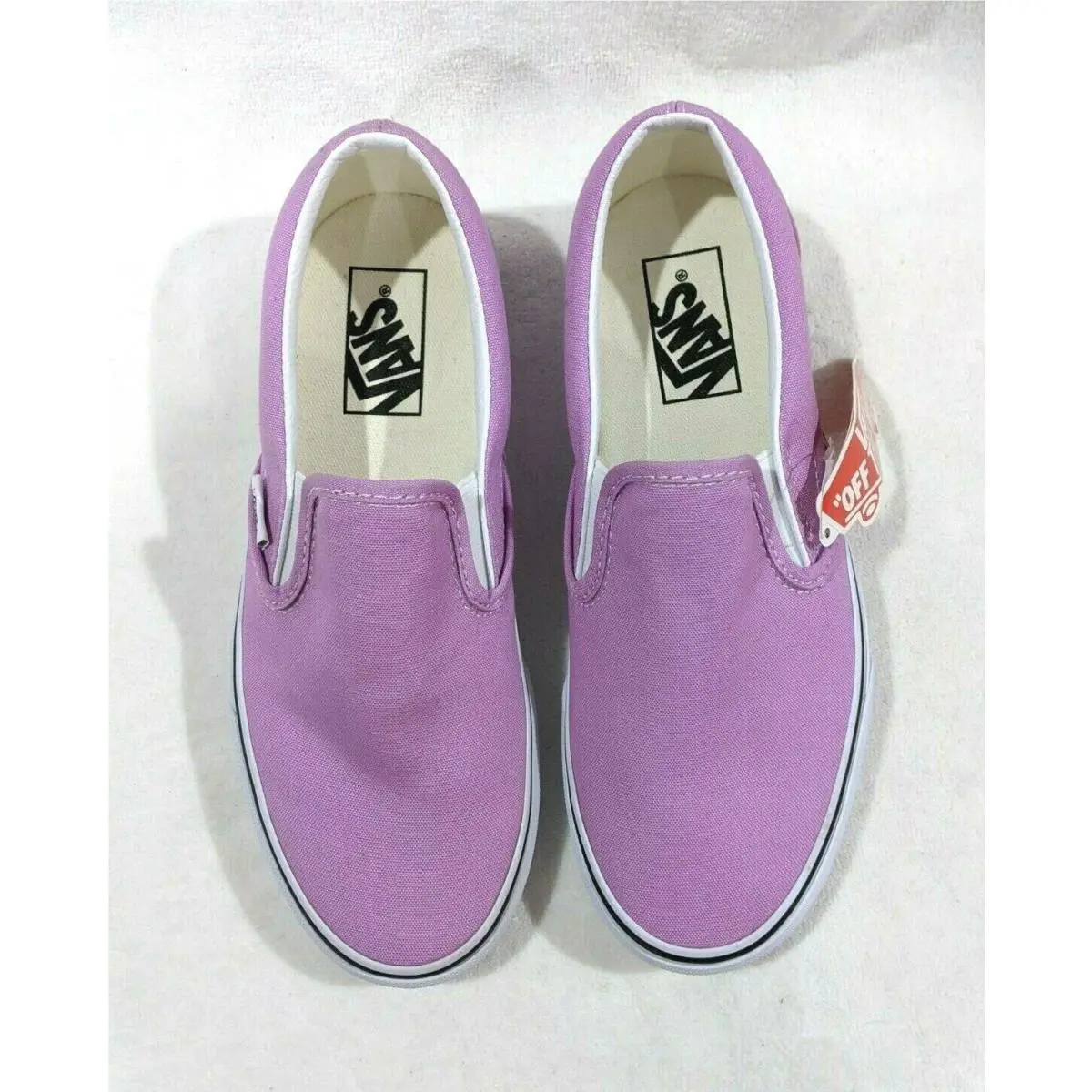 Vans shoes - VANS Classic Slip-On - Classic - VN0A33TB3SQ - Orchid/White 0