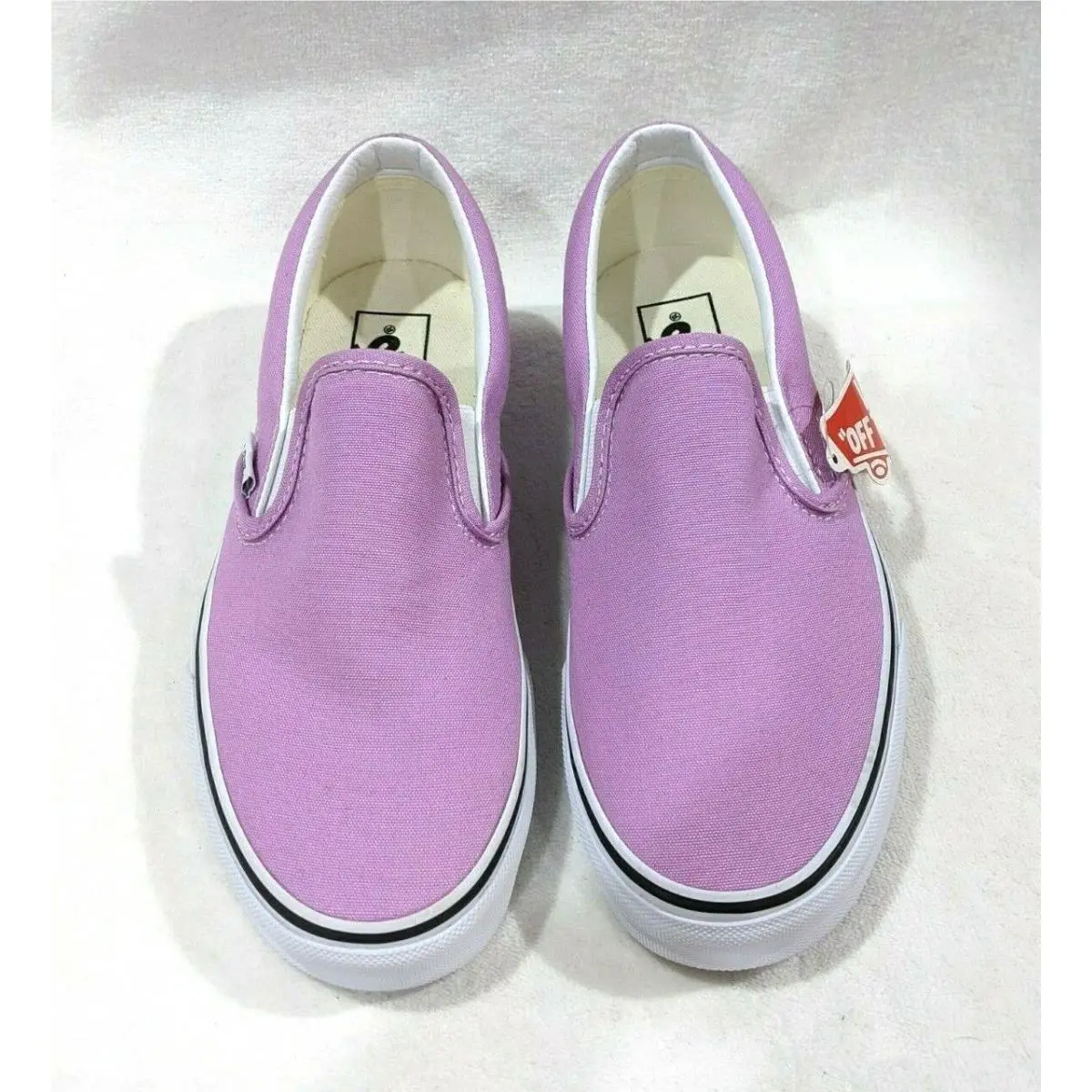 Vans shoes - VANS Classic Slip-On - Classic - VN0A33TB3SQ - Orchid/White 1