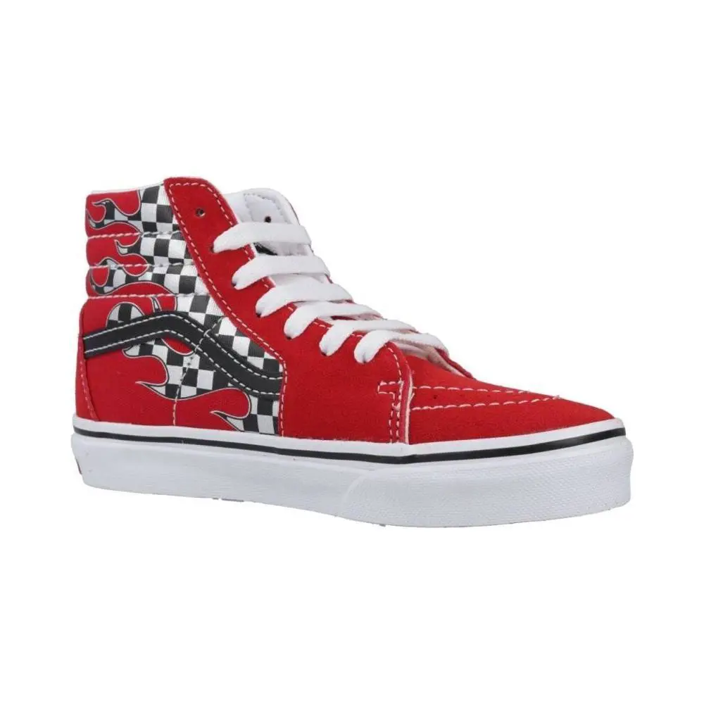 Vans shoes - Vans Sk8-Hi - VN000D5FIZQ1 - RACING RED/WHITE/BLACK (UPC: 196571329890) 0