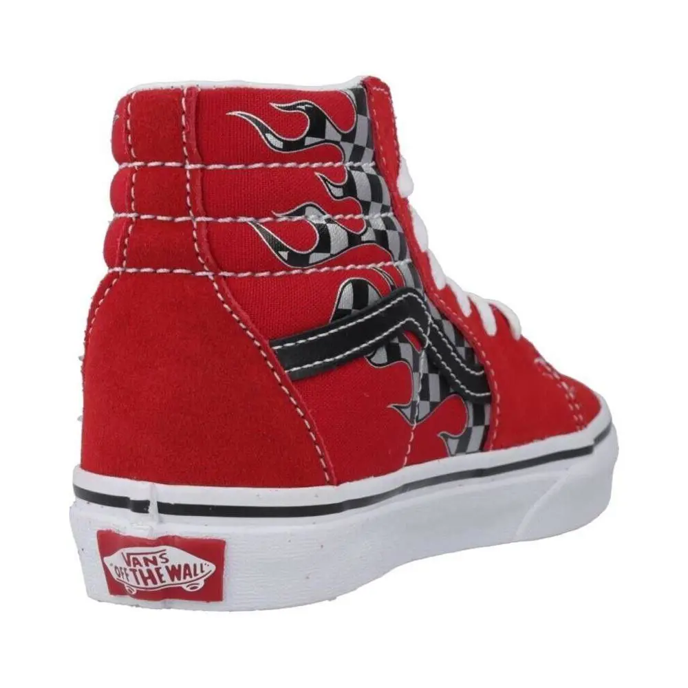 Vans shoes - Vans Sk8-Hi - VN000D5FIZQ1 - RACING RED/WHITE/BLACK (UPC: 196571329890) 1