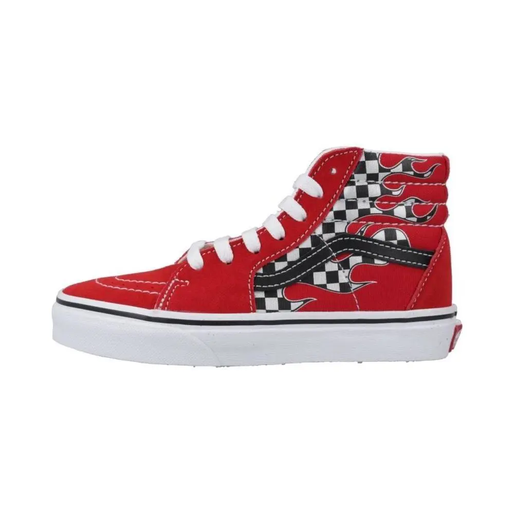 Vans shoes - Vans Sk8-Hi - VN000D5FIZQ1 - RACING RED/WHITE/BLACK (UPC: 196571329890) 2
