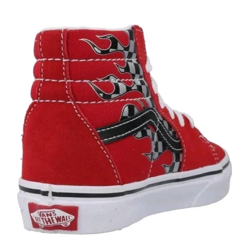 Vans shoes - Vans Sk8-Hi - VN000D5FIZQ1 - Red (UPC: 196571329654) 2