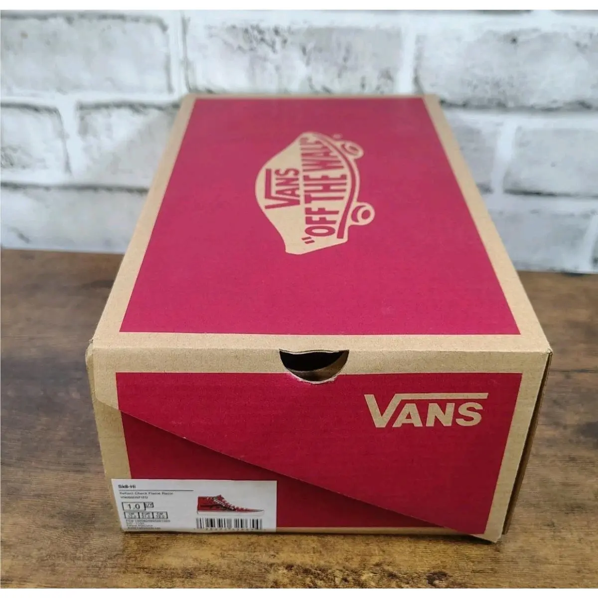 Vans shoes - Vans Sk8-Hi - VN000D5FIZQ1 - Red (UPC: 196571329654) 6