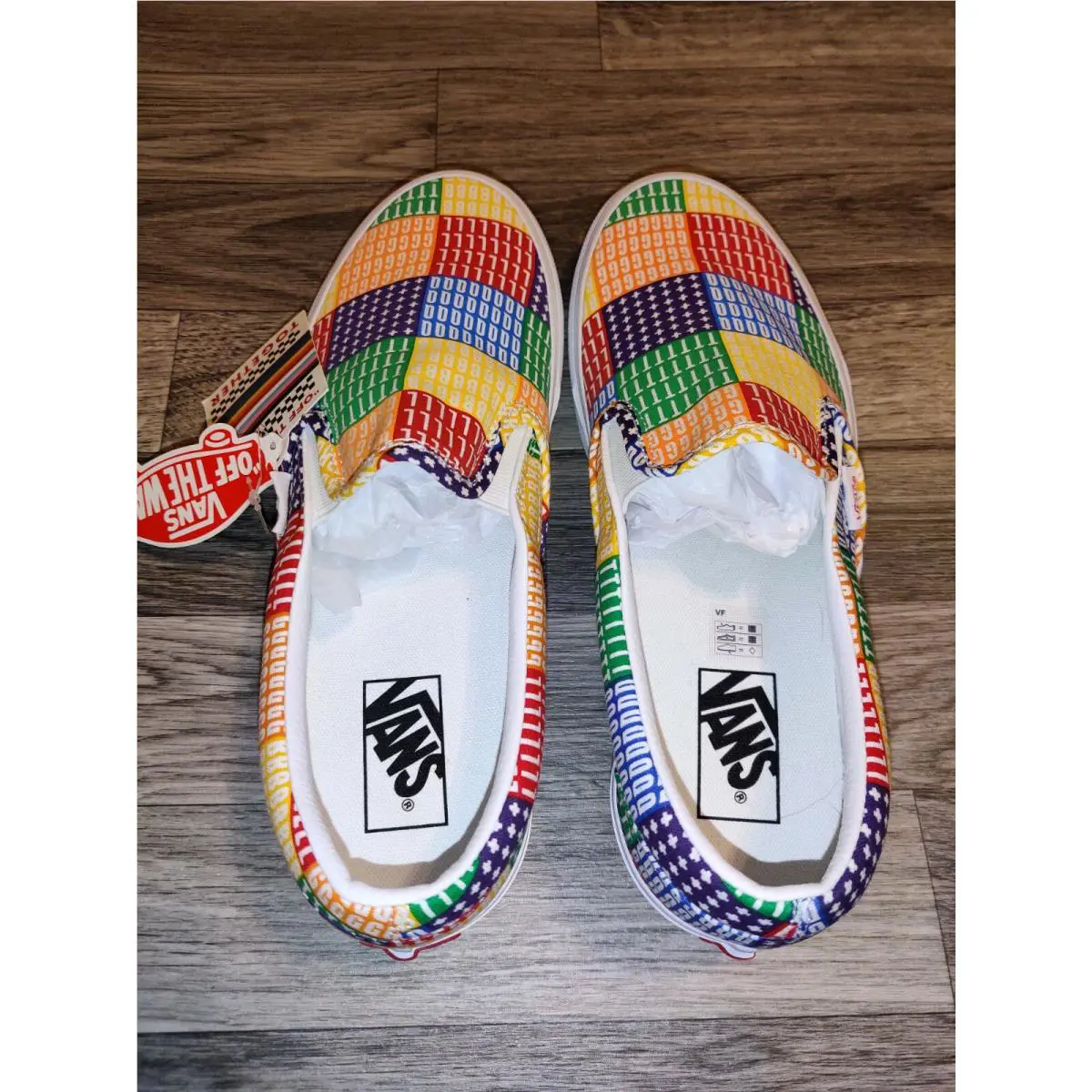 Vans shoes - Vans Classic Slip On - Classic Slip - VN0A33TB3WJ - Multicolor (UPC: 194902620319) 8
