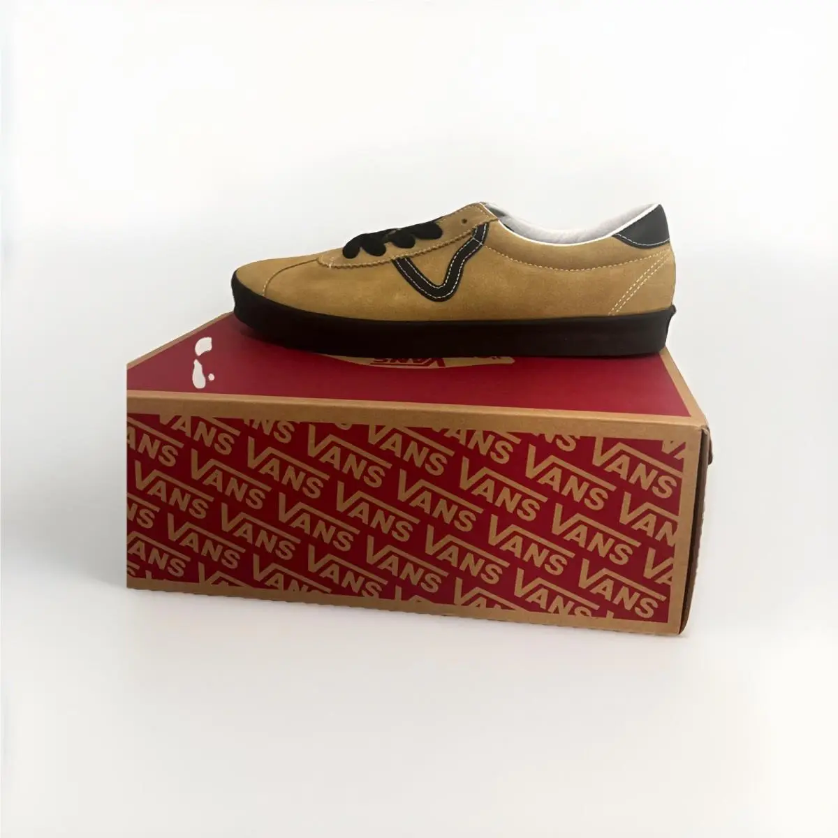 Vans shoes - VANS Sport Low Suede Antelope - VN000CQR5QJ - (Suede) Antelope (UPC: 197063336716) 4