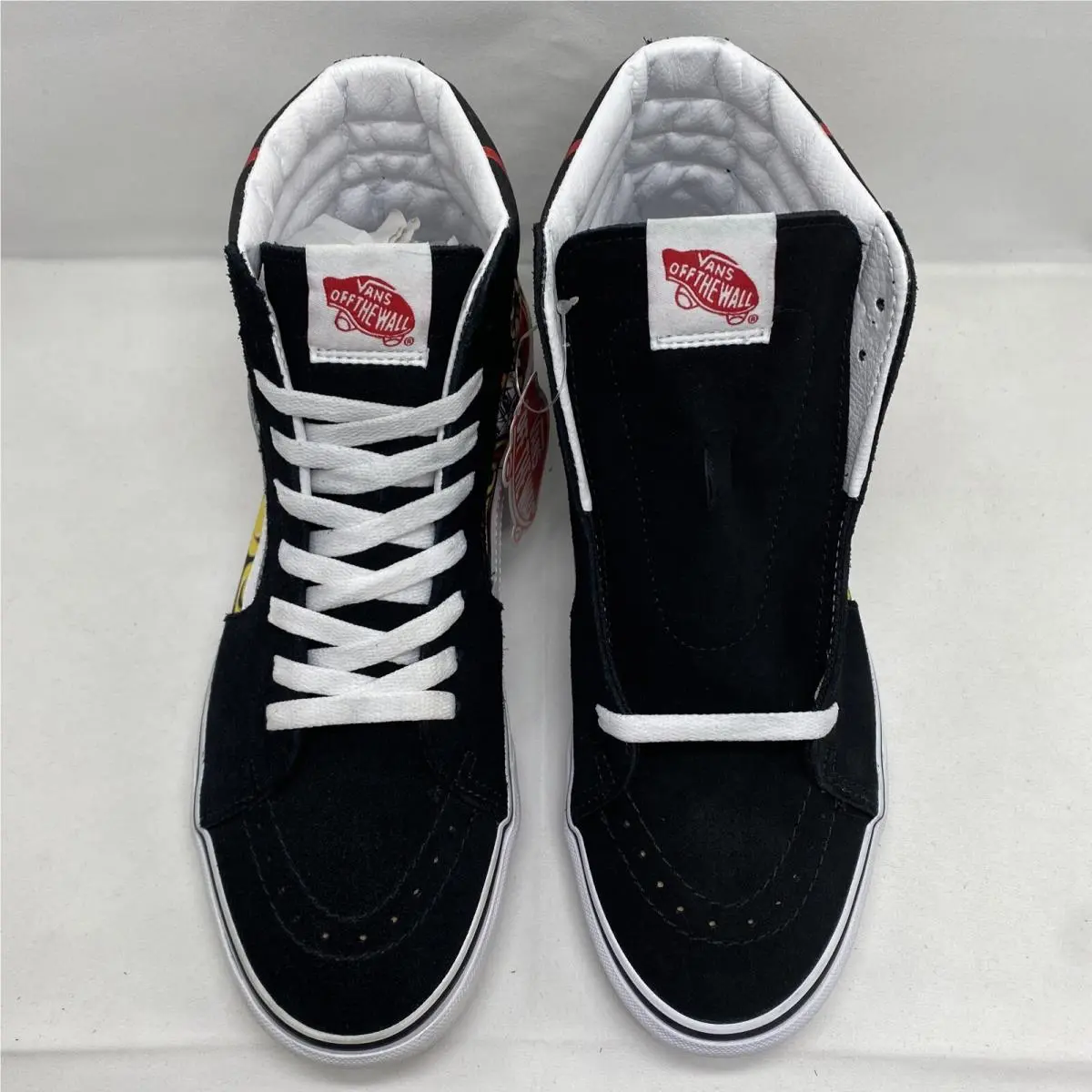 Vans shoes - Vans Sk8 Hi - VN0A4BVTBLK - Black Red Yellow White (UPC: 0196570614775) 2
