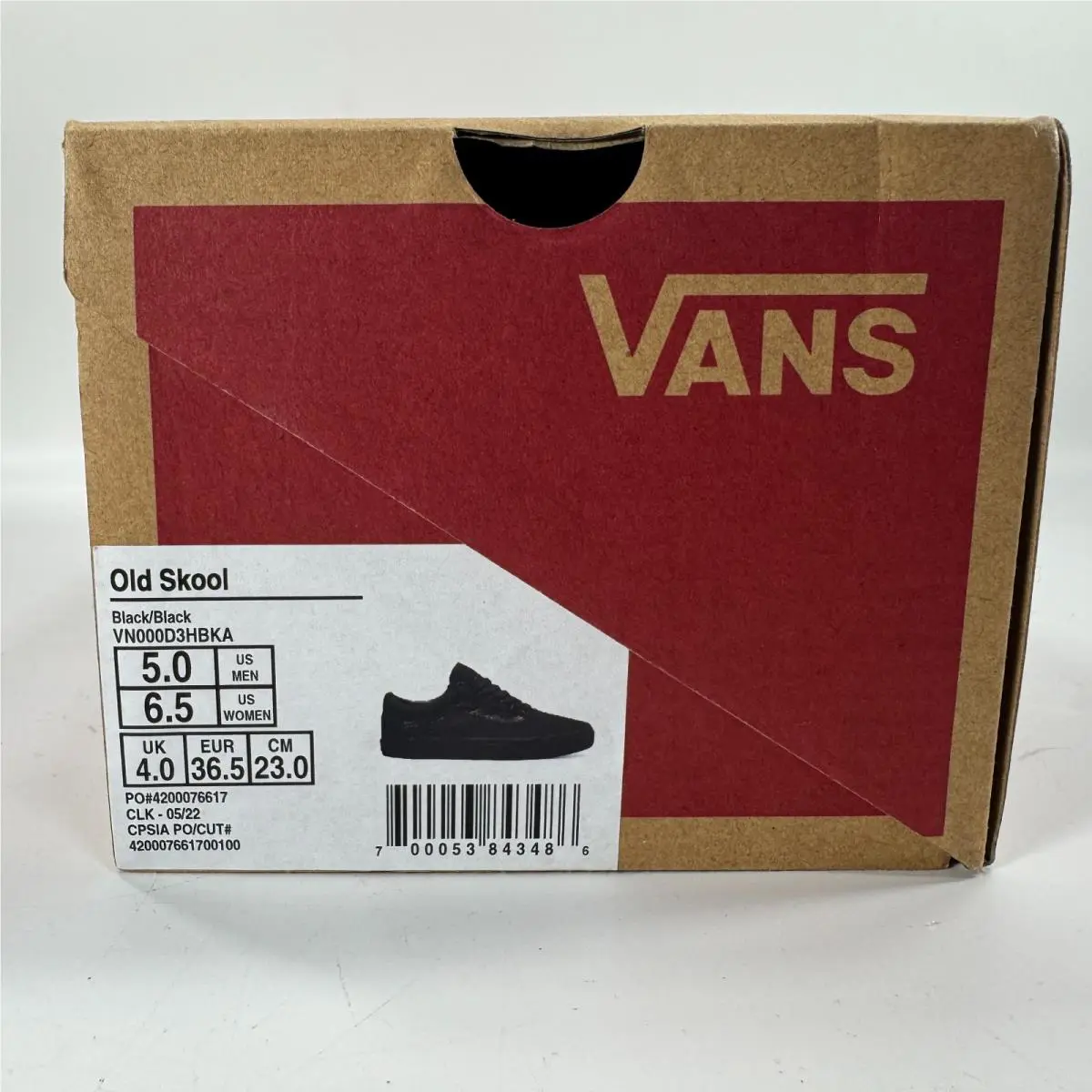 Vans shoes - VANS Old Skool - Old Skool - VN000D3HBKA - Black 4