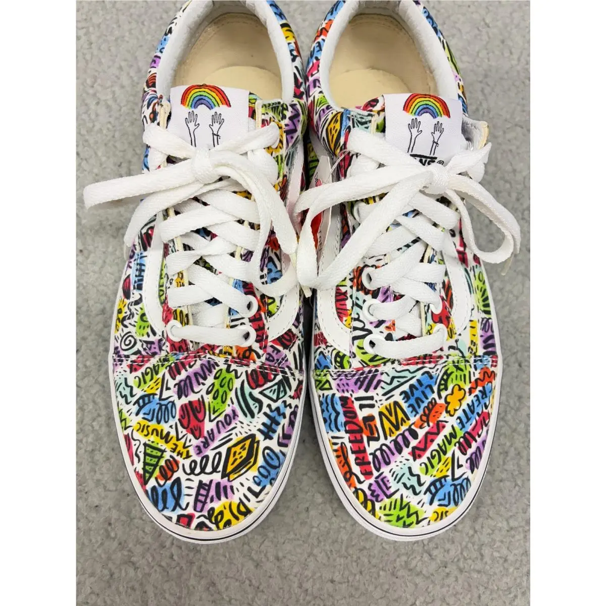 Vans shoes - VANS Old Skool - Old Skool - Vans Slip On - Multicolor 4